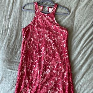 Red Lace Express Dress